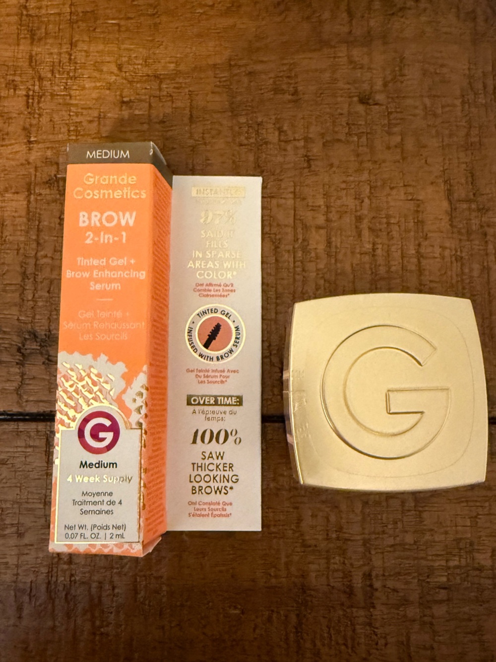 New in original packqging Grande Cosmetics Grande Brow 2-in-1 and Brow Laminate - Picture 11 of 16